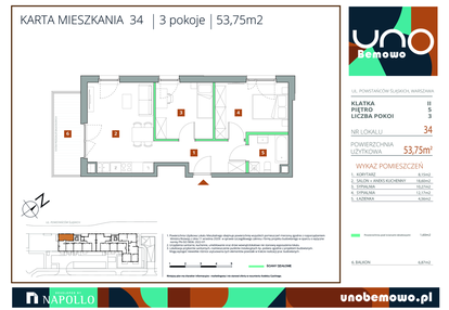 Mieszkanie w inwestycji: UNO Bemowo