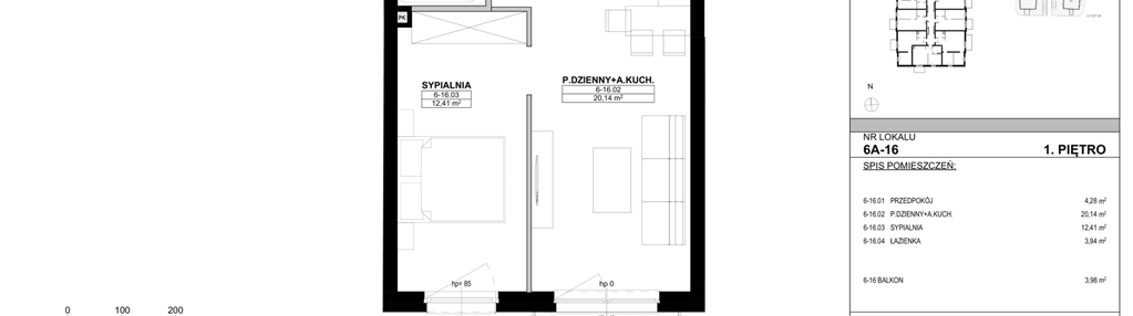 Mieszkanie w inwestycji: Nowa Północ etap 2A