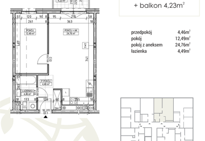 Mieszkanie w inwestycji: Zakątek Flora