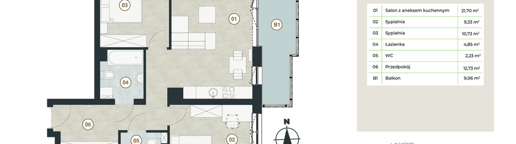 Mieszkanie w inwestycji: InPark