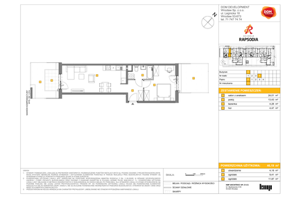 Mieszkanie w inwestycji: Osiedle Rapsodia etap 3