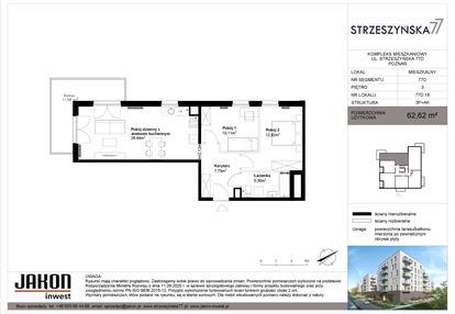 Mieszkanie w inwestycji: Strzeszyńska 77