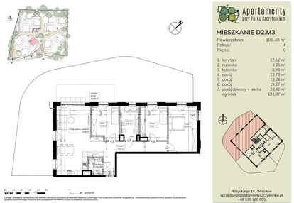 Mieszkanie w inwestycji: Apartamenty przy Parku Szczytnickim