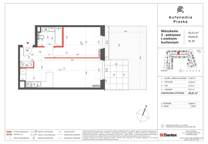 Mieszkanie w inwestycji: Autonomia Praska