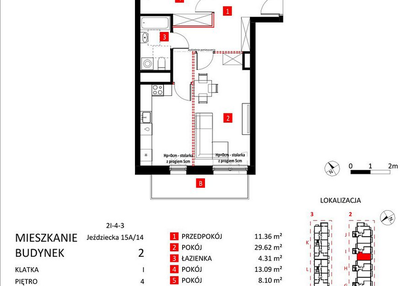 Mieszkanie w inwestycji: Apartamenty Jeździecka