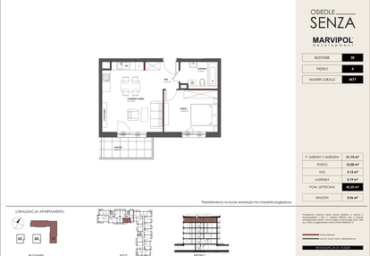 Mieszkanie w inwestycji: Osiedle Senza