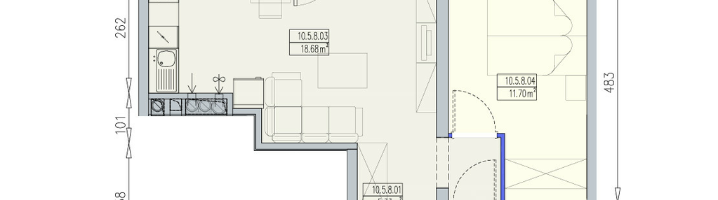 Mieszkanie w inwestycji: Południk 17 - budynek K2