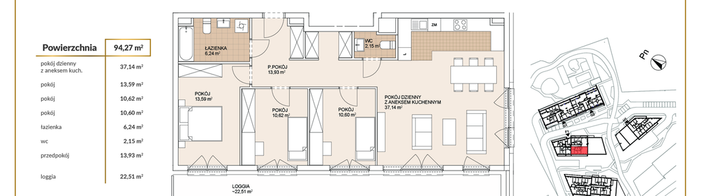 Mieszkanie w inwestycji: Lokum Porto etap VI
