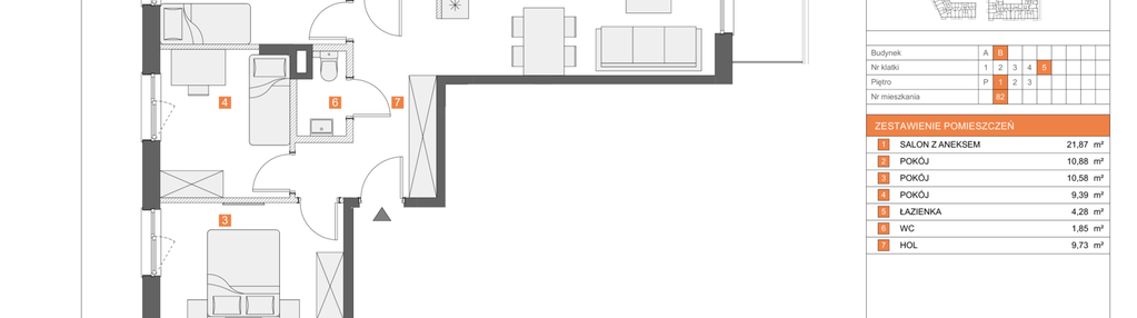 Mieszkanie w inwestycji: Osiedle Myśliborska