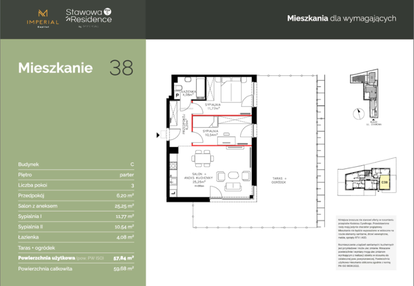 Mieszkanie w inwestycji: Stawowa Residence - etap V