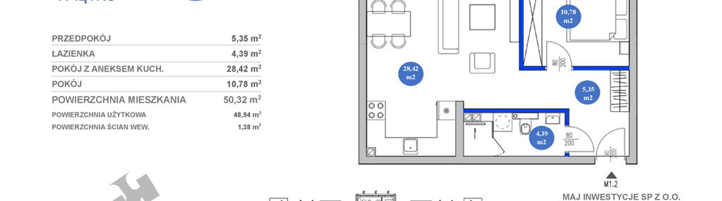 Mieszkanie w inwestycji: Osiedle Majowe 2.0 etap II