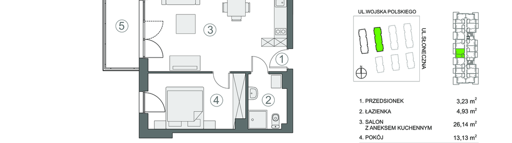 Mieszkanie w inwestycji: Baltic Park 2 Pogorzelica bud. 1 i 2