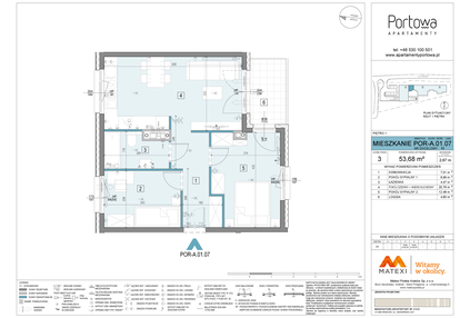 Mieszkanie w inwestycji: Apartamenty Portowa