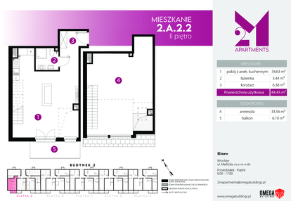 Mieszkanie w inwestycji: 2M Apartments Etap III