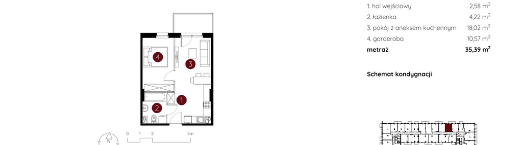 Mieszkanie w inwestycji: Murapol Novo