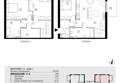 Mieszkanie w inwestycji: Jasieny