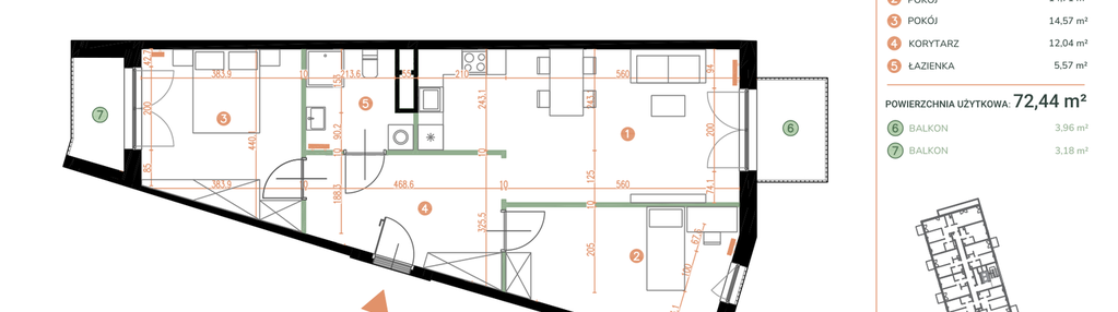 Mieszkanie w inwestycji: Casa Feliz Portowa II