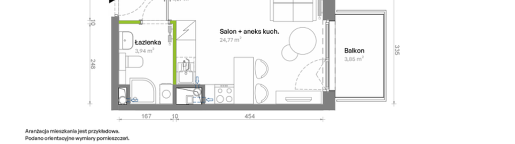 Mieszkanie w inwestycji: Południe Vita