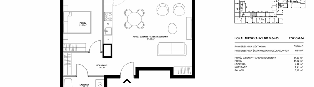 Mieszkanie w inwestycji: KANWA