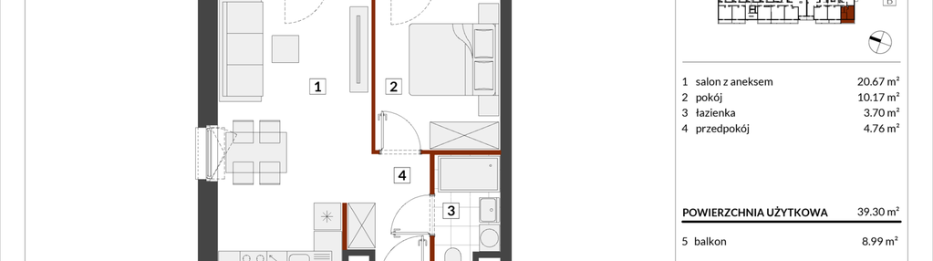Mieszkanie w inwestycji: Warszawski Świt etap X
