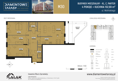 Mieszkanie w inwestycji: Diamentowe Tarasy