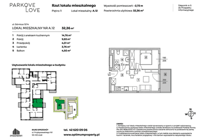Mieszkanie w inwestycji: Parkove Love