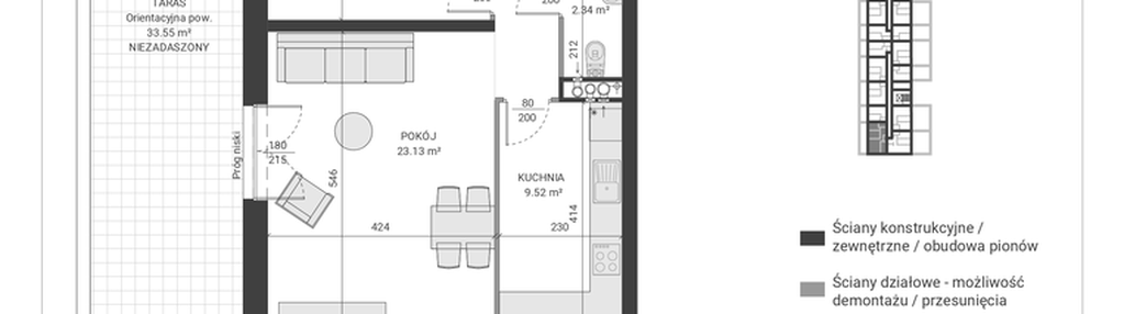 Mieszkanie w inwestycji: Ignatki Forest etap II