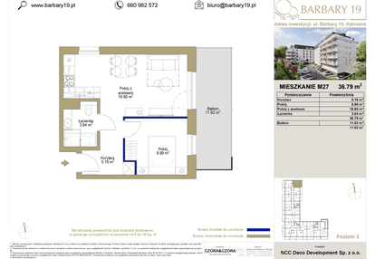 Mieszkanie w inwestycji: Barbary 19
