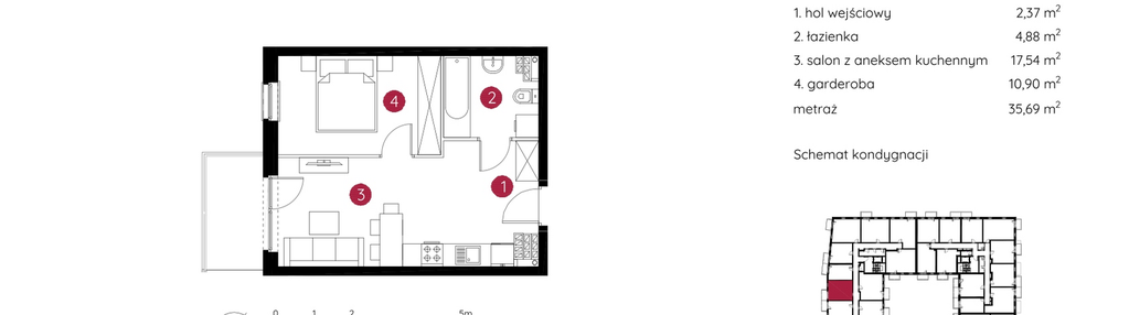 Mieszkanie w inwestycji: Murapol Ergo