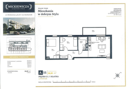 Mieszkanie w inwestycji: Mickiewicza