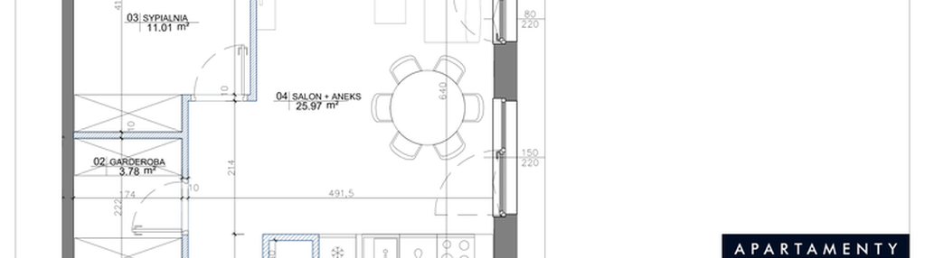 Mieszkanie w inwestycji: Apartamenty Potulickiego