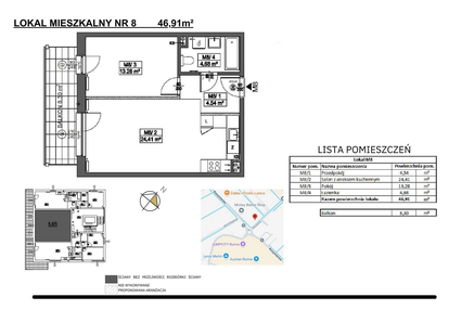 Mieszkanie w inwestycji: Jeziorna 1