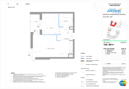 Mieszkanie w inwestycji: Miasteczko Jutrzenki Dzielnica Hortensji
