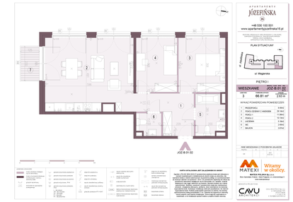 Mieszkanie w inwestycji: Apartamenty Józefińska