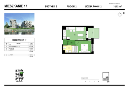 Mieszkanie w inwestycji: Panorama Kwiatkowskiego River