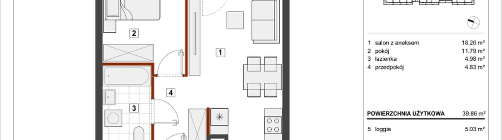 Mieszkanie w inwestycji: Warszawski Świt etap VII