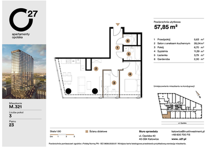 Mieszkanie w inwestycji: O27 Apartamenty Opolska