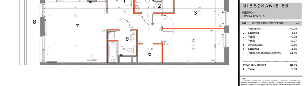 Mieszkanie w inwestycji: Zana 2