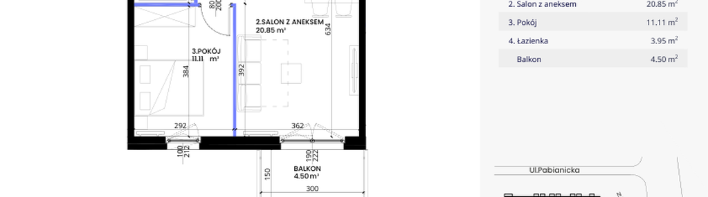 Mieszkanie w inwestycji: Nowa Pabianicka