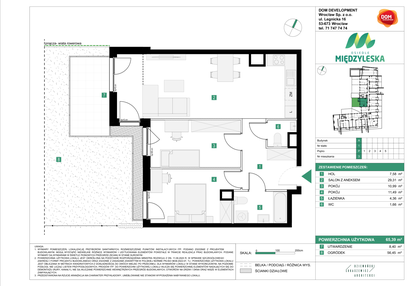 Mieszkanie w inwestycji: Osiedle Międzyleska - etap III