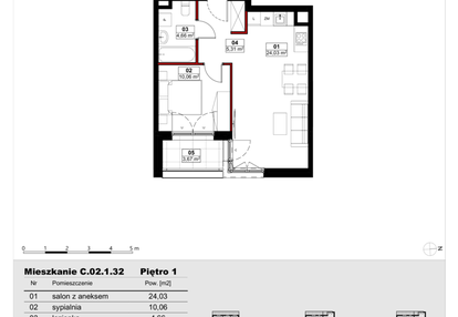 Mieszkanie w inwestycji: Skwer Witosa