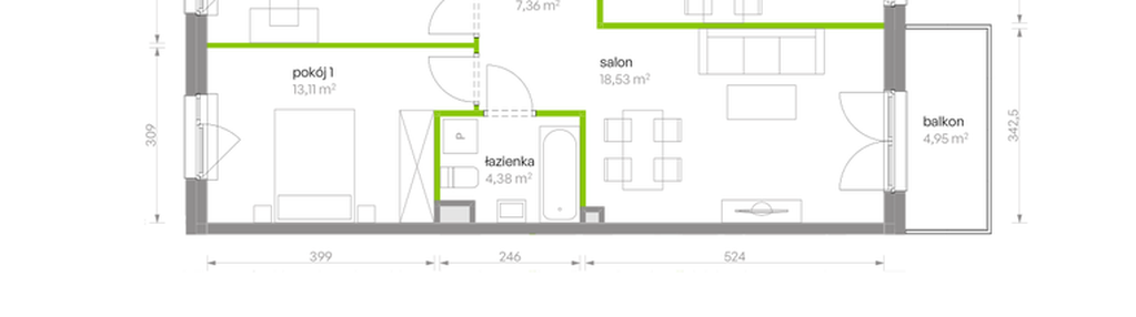 Mieszkanie w inwestycji: Bemowo Vita