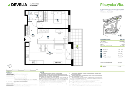 Mieszkanie w inwestycji: Pilczycka Vita