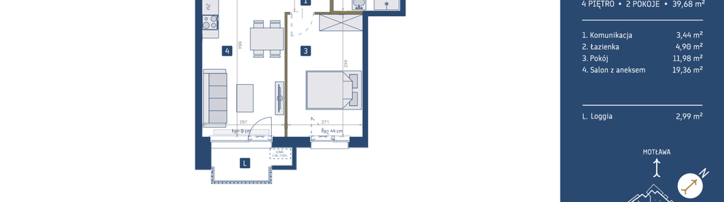 Mieszkanie w inwestycji: GEDANIA Riverside Living