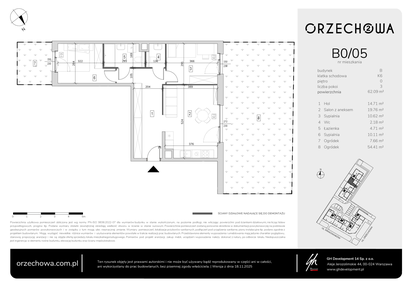 Mieszkanie w inwestycji: Orzechowa 2