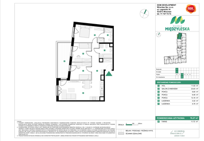 Mieszkanie w inwestycji: Osiedle Międzyleska - etap III