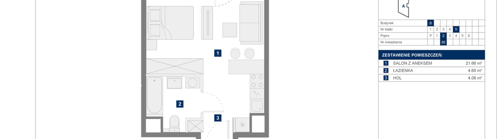 Mieszkanie w inwestycji: Apartamenty Park Matecznego Etap 1