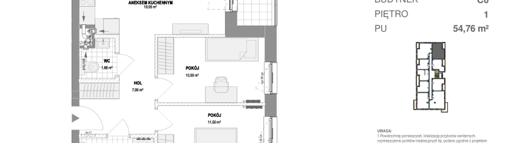 Mieszkanie w inwestycji: Konstelacja etap III