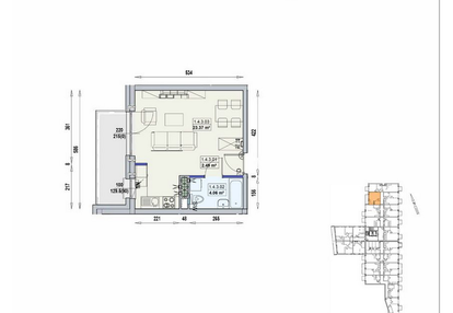 Mieszkanie w inwestycji: Gwarna