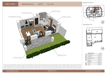 Mieszkanie w inwestycji: Przy Parku etap II
